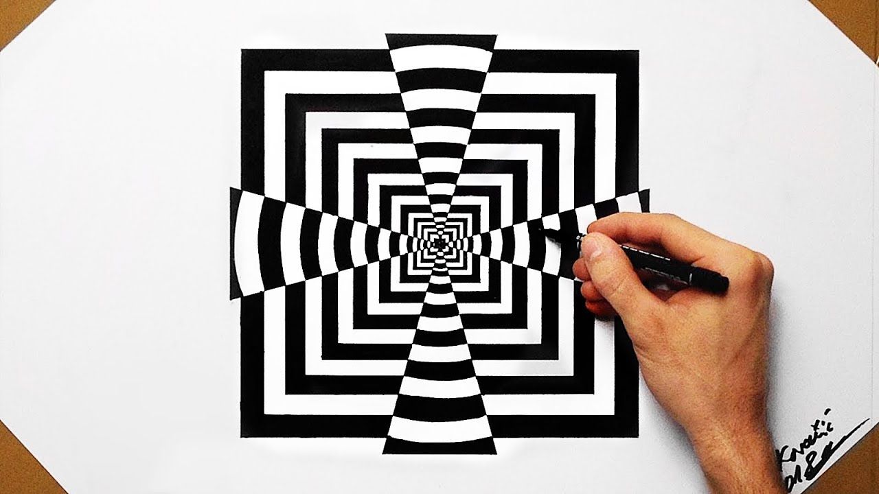 Cool Optical Illusions to Draw